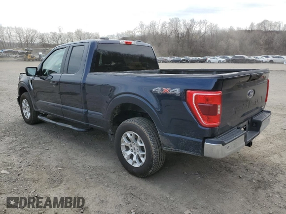 2022 Ford F-150 XL with VIN 1FTEX1EP8NFC46845, listed as a Copart auction lot 51635285 with 68,192 mi miles and Salvage title. Bid and sale history available at DreamBid. Image 2.