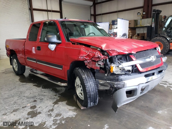 2004 Chevrolet Silverado 1500 Z71 with VIN 2GCEK19T341265752, listed as a Copart auction lot 47968214 with 113,414 mi miles and Salvage Title. Bid and sale history available at carsss.com. Image 4.