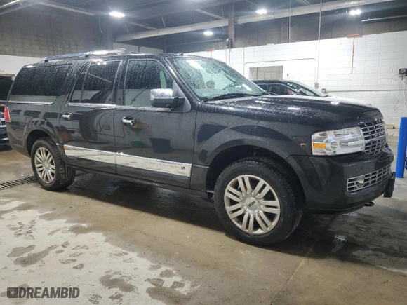 2013 Lincoln Navigator L with VIN 5LMJJ3J53DEL04874, listed as a Copart auction lot 78605634 with 240,322 mi miles and Clean Title. Bid and sale history available at carsss.com. Image 4.