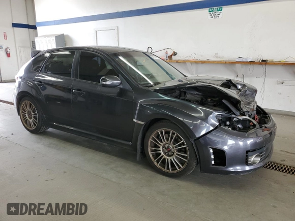 2010 Subaru WRX WRX STI with VIN JF1GR8H68AL803513, listed as a Copart auction lot 56794775 with 130,250 mi miles and Salvage title. Bid and sale history available at DreamBid. Image 4.