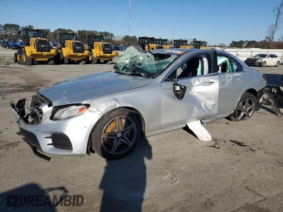 2017 Mercedes-Benz E 300 Luxury with VIN WDDZF4JB2HA035115, listed as a Copart auction lot 87998155 with Not provided miles and Salvage title. Bid and sale history available at DreamBid. Image 1.