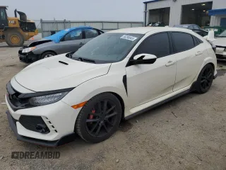 2018 Honda Civic Type R Touring z VIN SHHFK8G75JU201450, wystawiony jako Copart lot #56298845 z przebiegiem 158 242 mil mil oraz Tytuł czysty. Historia ofert i sprzedaży dostępna na DreamBid. Obrazek 1.