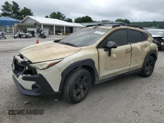 2024 Subaru Crosstrek Premium with VIN JF2GUADC5RH906576, listed as a Copart auction lot 58153365 with 3,372 mi miles and Salvage title. Bid and sale history available at DreamBid. Image 1.