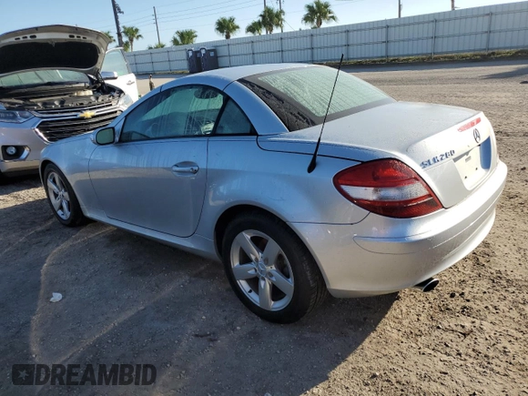 2006 Mercedes-Benz SLK-Class 3.0L with VIN WDBWK54F46F093982, listed as a Copart auction lot 75271914 with Not Provided miles and Salvage Title. Bid and sale history available at carsss.com. Image 2.