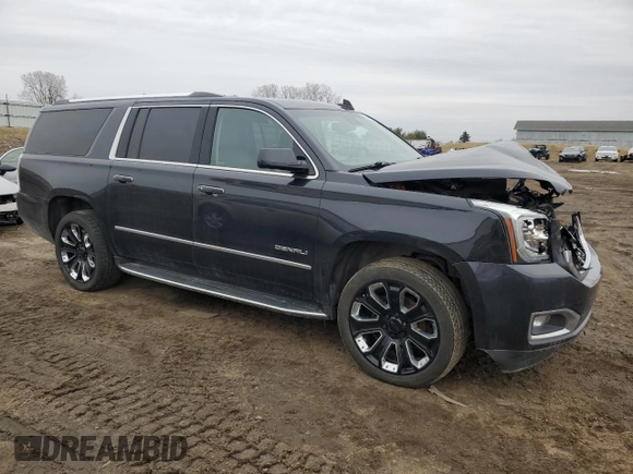 2020 GMC Yukon XL Denali with VIN 1GKS2HKJ2LR209302, listed as a Copart auction lot 45894325 with 161,098 mi miles and Salvage Title. Bid and sale history available at carsss.com. Image 4.