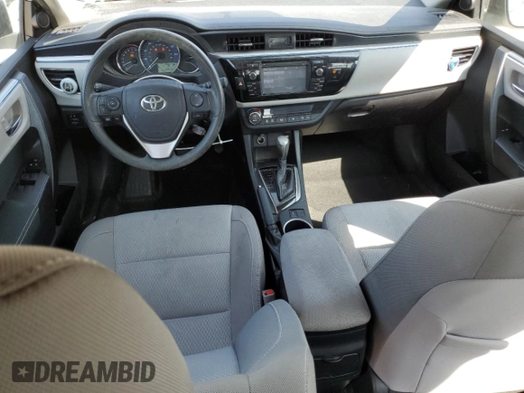 2016 Toyota Corolla L with VIN 2T1BURHE5GC735848, listed as a Copart auction lot 51250745 with 93,858 mi miles and Salvage Title. Bid and sale history available at DreamBid. Image 8.