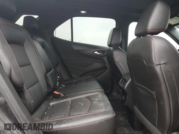 2022 Chevrolet Equinox RS with VIN 2GNAXWEVXN6129005, listed as a Copart auction lot 54504955 with 56,230 mi miles and Salvage title. Bid and sale history available at DreamBid. Image 11.