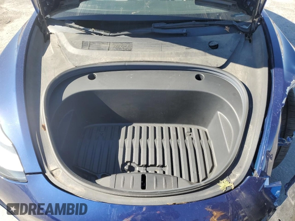 2022 Tesla Model 3 Long Range with VIN 5YJ3E1EB2NF243381, listed as a Copart auction lot 48917265 with 25,865 mi miles and Salvage Title. Bid and sale history available at DreamBid. Image 12.