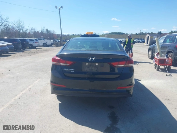 2018 Hyundai Elantra SE with VIN KMHD74LF6JU489417, listed as a IAAI auction lot 42060644 with 116,488 mi miles. Bid and sale history available at carsss.com. Image 16.
