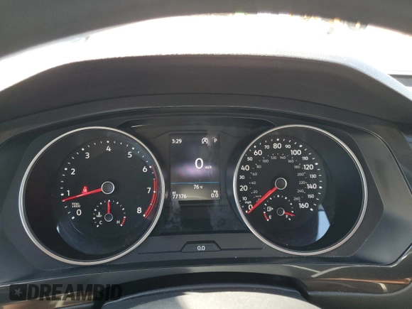 2018 Volkswagen Tiguan S с VIN 3VV0B7AXXJM122461, выставлен на аукционе Copart как лот 56054285 с пробегом 77 176 миль миль и Списание • Salvage title. История ставок и продаж доступна на DreamBid. Изображение 9.