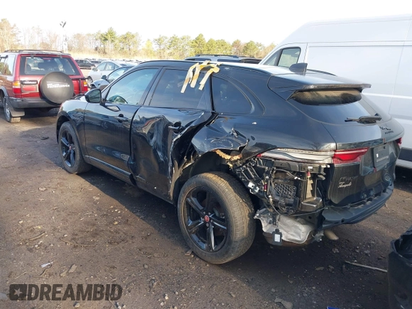 2022 Jaguar F-Pace S with VIN SADCJ2EX5NA698042, listed as a IAAI auction lot 42019800 with 54,729 mi miles and . Bid and sale history available at DreamBid. Image 6.