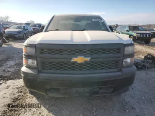 2014 Chevrolet Silverado 1500 Work Truck with VIN 1GCVKPEH4EZ409015, listed as a Copart auction lot 87879225 with Not Provided miles and Clean Title. Bid and sale history available at DreamBid. Image 5.