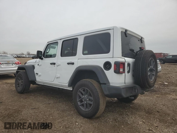 2025 Jeep Wrangler Sport S with VIN 1C4PJXDN9SW531241, listed as a Copart auction lot 51460975 with Not provided miles and Salvage title. Bid and sale history available at DreamBid. Image 2.