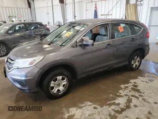 2016 Honda CR-V LX with VIN 2HKRM4H30GH688287, listed as a Copart auction lot 43859185 with 0 mi miles and Salvage Title. Bid and sale history available at carsss.com. Image 1.