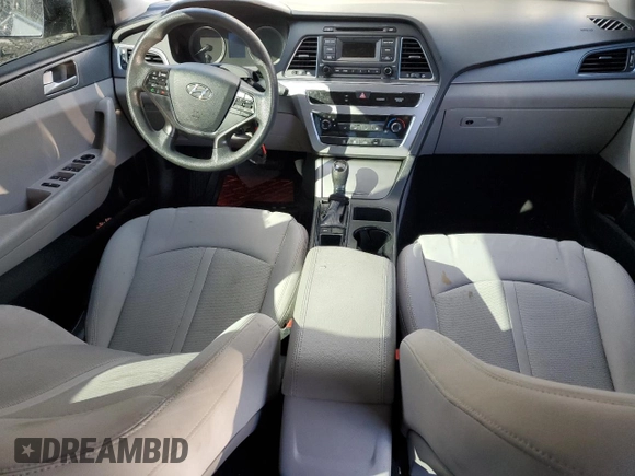 2015 Hyundai Sonata 2.4L SE with VIN 5NPE24AF1FH182149, listed as a Copart auction lot 88495575 with 93,290 mi miles and Salvage Title. Bid and sale history available at carsss.com. Image 8.