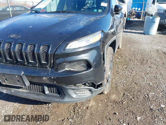 2016 Jeep Cherokee Sport with VIN 1C4PJMAS1GW340154, listed as a IAAI auction lot 40885187 with 110,279 mi miles and . Bid and sale history available at DreamBid. Image 18.