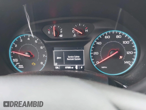 2018 Chevrolet Equinox LS with VIN 2GNAXHEV0J6183998, listed as a IAAI auction lot 41902116 with 67,995 mi miles and . Bid and sale history available at DreamBid. Image 7.