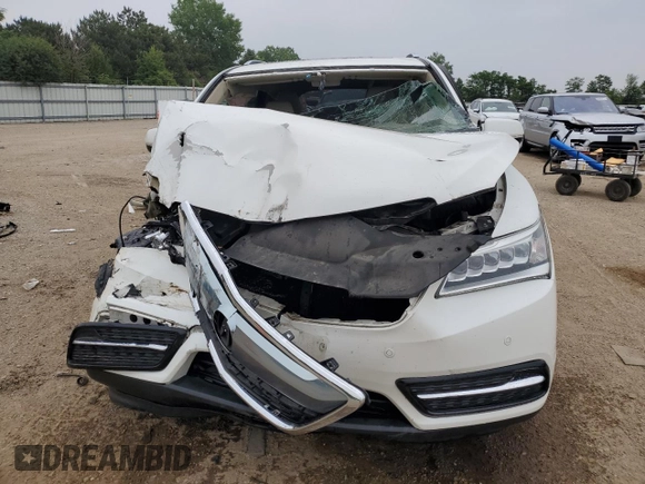 2014 Acura MDX Advance with VIN 5FRYD4H84EB027797, listed as a Copart auction lot 60854935 with 176,577 mi miles and Non repairable. Bid and sale history available at DreamBid. Image 5.