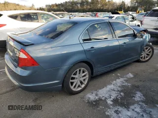 2011 Ford Fusion SEL with VIN 3FAHP0CG9BR176187, listed as a Copart auction lot 45940555 with 121,675 mi miles and Salvage Title. Bid and sale history available at DreamBid. Image 3.