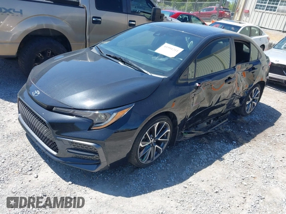 2022 Toyota Corolla SE with VIN JTDS4MCE0NJ091137, listed as a IAAI auction lot 41991211 with 41,304 mi miles and . Bid and sale history available at DreamBid. Image 17.