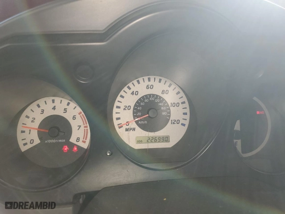 2004 Nissan Frontier 2WD with VIN 1N6DD26T04C472333, listed as a Copart auction lot 81077484 with 226,990 mi miles and Salvage Title. Bid and sale history available at carsss.com. Image 9.
