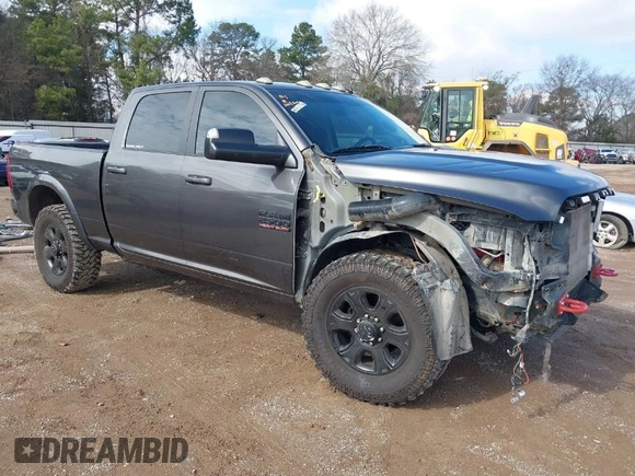 2017 Ram 2500 Laramie with VIN 3C6UR5FL9HG759802, listed as a IAAI auction lot 41428560 with 140,101 mi miles. Bid and sale history available at carsss.com. Image 1.