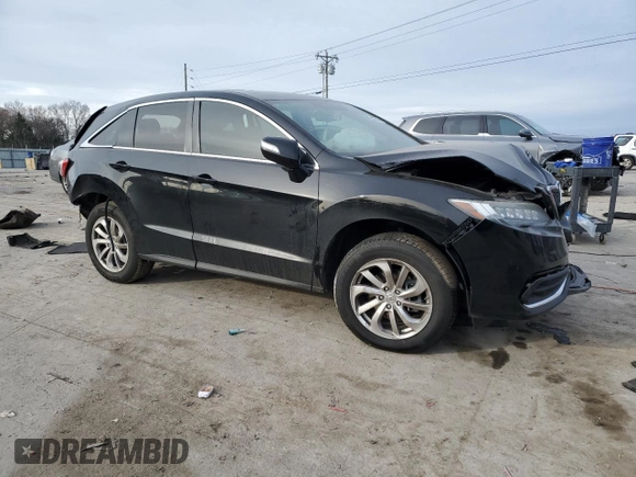 2018 Acura RDX with VIN 5J8TB4H36JL025287, listed as a Copart auction lot 82835474 with 0 mi miles and Salvage Title. Bid and sale history available at carsss.com. Image 4.