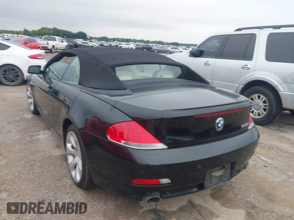 2006 BMW 6 Series 650Ci z VIN WBAEK13416CN79394, wystawiony jako IAAI lot #42420470 z przebiegiem 114 720 mil mil oraz . Historia ofert i sprzedaży dostępna na DreamBid. Obrazek 3.