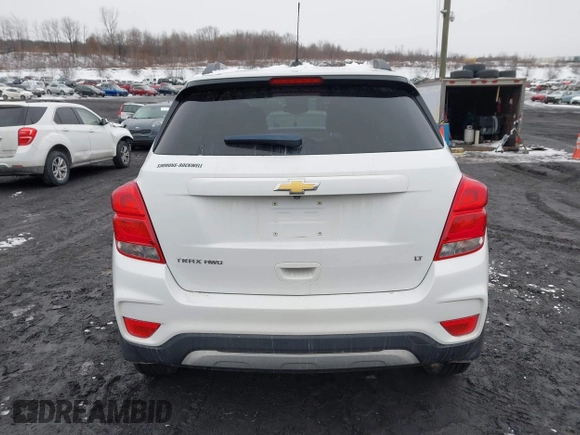 2017 Chevrolet Trax LT with VIN KL7CJPSBXHB170042, listed as a IAAI auction lot 41547858 with 69,383 mi miles. Bid and sale history available at carsss.com. Image 16.