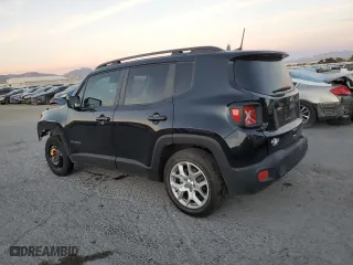 2018 Jeep Renegade Latitude with VIN ZACCJABB3JPH85138, listed as a Copart auction lot 80553824 with 51,391 mi miles and Salvage Title. Bid and sale history available at carsss.com. Image 2.