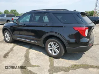 2022 Ford Explorer XLT with VIN 1FMSK8DH7NGC20702, listed as a Copart auction lot 60247555 with 15,278 mi miles and Salvage title. Bid and sale history available at DreamBid. Image 2.