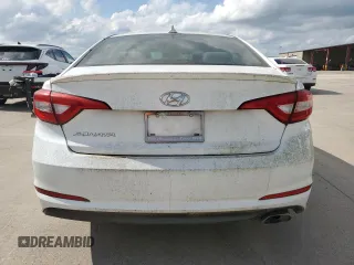 2017 Hyundai Sonata 2.4L with VIN 5NPE24AF0HH526606, listed as a Copart auction lot 54094545 with 134,482 mi miles and Clean Title. Bid and sale history available at DreamBid. Image 6.