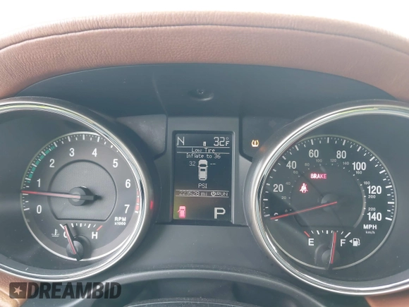 2013 Jeep Grand Cherokee Overland with VIN 1C4RJFCT2DC572978, listed as a IAAI auction lot 41468915 with 223,528 mi miles. Bid and sale history available at carsss.com. Image 7.