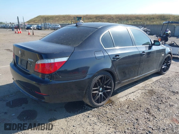 2008 BMW 5 Series 528i with VIN WBANU53548CT16166, listed as a IAAI auction lot 42141558 with Not Provided miles and . Bid and sale history available at carsss.com. Image 4.