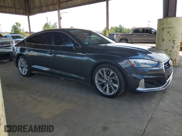 2022 Audi A5 Sportback Premium with VIN WAUABCF57NA019646, listed as a Copart auction lot 69119954 with 31,098 mi miles and Salvage Title. Bid and sale history available at carsss.com. Image 4.