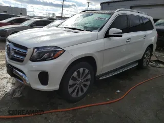 2019 Mercedes-Benz GLS with VIN 4JGDF6EE1KB222878, listed as a Copart auction lot 77896073 with 65,580 mi miles. Bid and sale history available at carsss.com. Image 1.