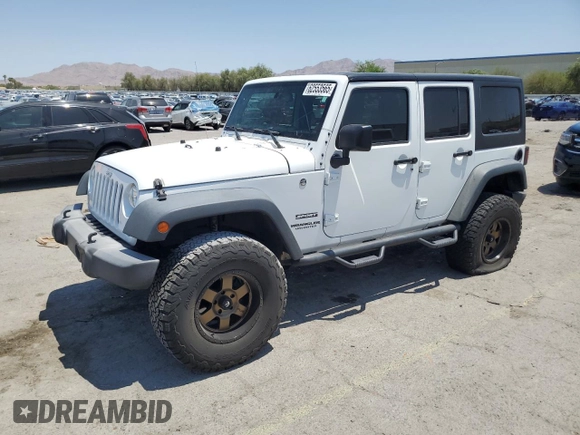 2016 Jeep Wrangler Unlimited Sport with VIN 1C4BJWDG2GL179926, listed as a Copart auction lot 62553565 with 113,685 mi miles and Salvage title. Bid and sale history available at DreamBid. Image 1.