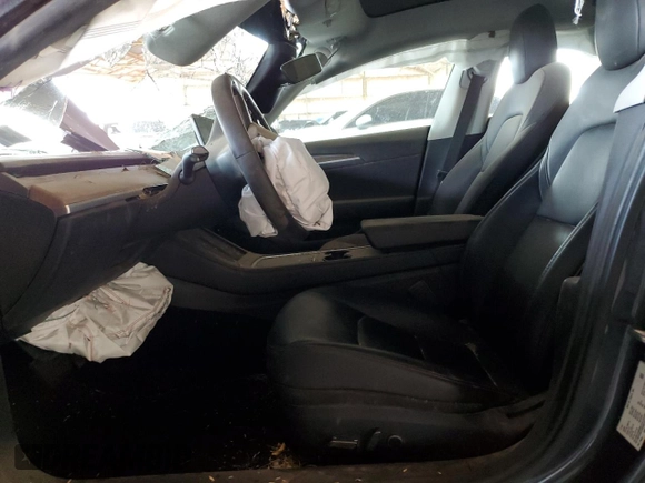 2022 Tesla Model 3 Long Range with VIN 5YJ3E1EB1NF316644, listed as a Copart auction lot 52256045 with 52,807 mi miles and Clean Title. Bid and sale history available at DreamBid. Image 7.