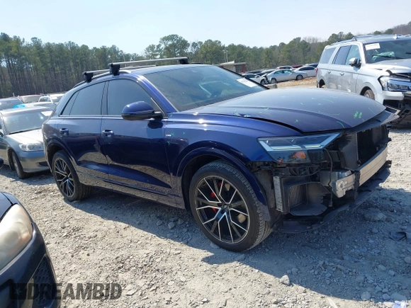 2019 Audi Q8 Premium Plus z VIN WA1EVBF18KD028606, wystawiony jako IAAI lot #41780296 z przebiegiem 72 117 mil mil oraz . Historia ofert i sprzedaży dostępna na DreamBid. Obrazek 13.