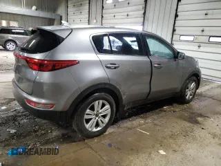 2018 Kia Sportage LX with VIN KNDPM3AC1J7422980, listed as a Copart auction lot 51221195 with 75,390 mi miles and Clean Title. Bid and sale history available at carsss.com. Image 3.