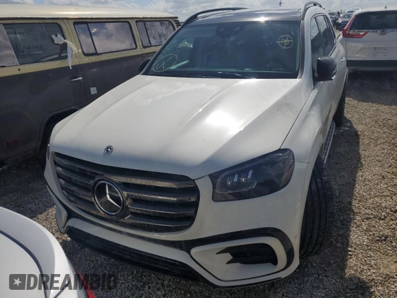 2024 Mercedes-Benz GLS 580 z VIN 4JGFF8FE2RB137755, wystawiony jako Copart lot #75875214 z przebiegiem Nie podano mil oraz Nie do naprawy. Historia ofert i sprzedaży dostępna na DreamBid. Obrazek 5.
