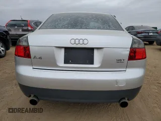 2002 Audi A4 1.8T with VIN WAULC68E72A304847, listed as a Copart auction lot 77117264 with 178,471 mi miles and Salvage Title. Bid and sale history available at carsss.com. Image 6.