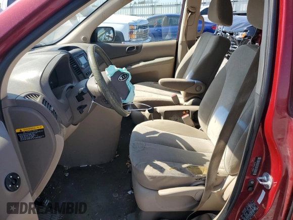 2011 Kia Sedona LX with VIN KNDMG4C77B6388700, listed as a Copart auction lot 71572634 with 169,016 mi miles and Salvage Title. Bid and sale history available at carsss.com. Image 7.