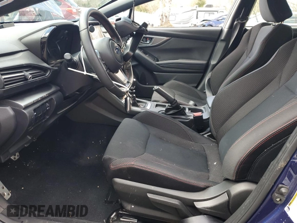 2022 Subaru WRX Premium с VIN JF1VBAF65N9033019, выставлен на аукционе Copart как лот 49658595 с пробегом 7 997 миль миль и Списание • Salvage title. История ставок и продаж доступна на DreamBid. Изображение 7.
