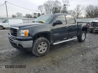 2009 GMC Sierra 1500 with VIN 2GTEK333691132544, listed as a Copart auction lot 44778455 with 112,792 mi miles and Salvage Title. Bid and sale history available at DreamBid. Image 1.