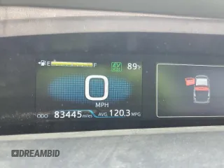 2021 Toyota Prius LE z VIN JTDKAMFPXM3174518, wystawiony jako Copart lot #58854495 z przebiegiem 83 445 mil mil oraz Szkoda całkowita • Salvage title. Historia ofert i sprzedaży dostępna na DreamBid. Obrazek 9.