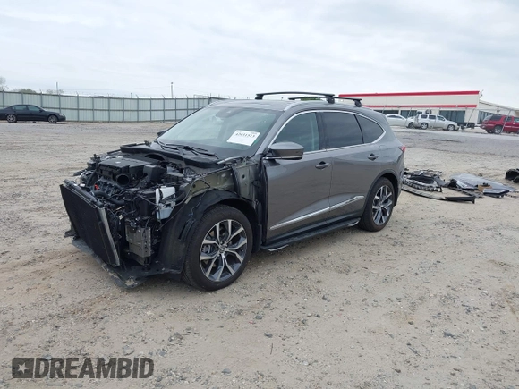 2023 Acura MDX Technology with VIN 5J8YE1H46PL039316, listed as a IAAI auction lot 42031513 with 20,743 mi miles and . Bid and sale history available at DreamBid. Image 18.