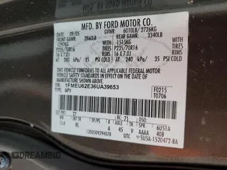 2006 Ford Explorer XLS with VIN 1FMEU62E36UA39653, listed as a Copart auction lot 87682225 with Not Provided miles and Non Repairable. Bid and sale history available at carsss.com. Image 14.