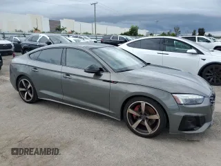2023 Audi A5 Sportback S line Prestige z VIN WAUEACF57PA033957, wystawiony jako Copart lot #60224274 z przebiegiem 43 445 mil mil oraz Szkoda całkowita • Salvage title. Historia ofert i sprzedaży dostępna na DreamBid. Obrazek 4.