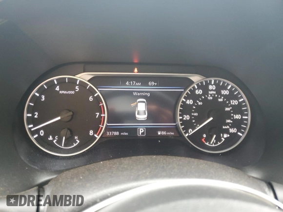 2024 Nissan Sentra SV с VIN 3N1AB8CV4RY247273, выставлен на аукционе Copart как лот 56748845 с пробегом 33 788 миль миль и Списание • Salvage title. История ставок и продаж доступна на DreamBid. Изображение 9.